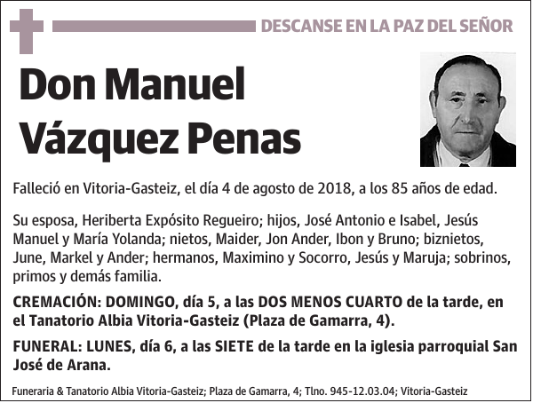 Manuel Vázquez Penas