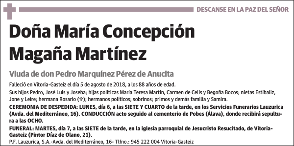 María Concepción Magaña Martínez