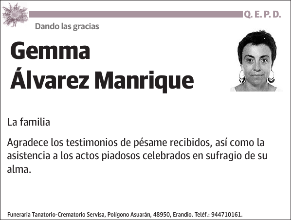 Gemma Álvarez Manrique