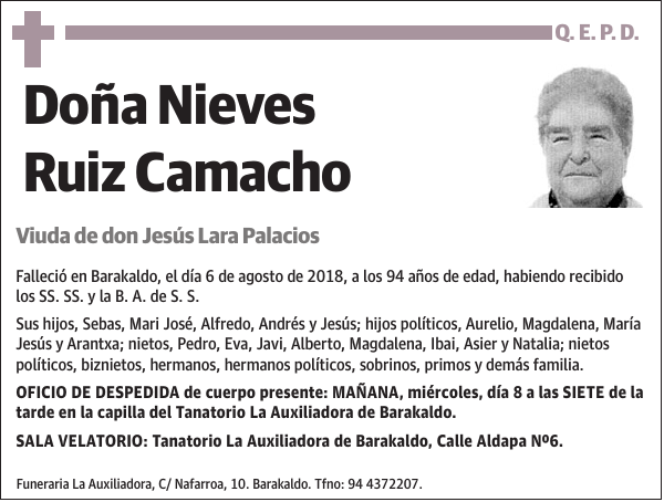 Nieves Ruiz Camacho