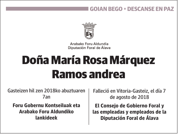 María Rosa Márquez Ramos