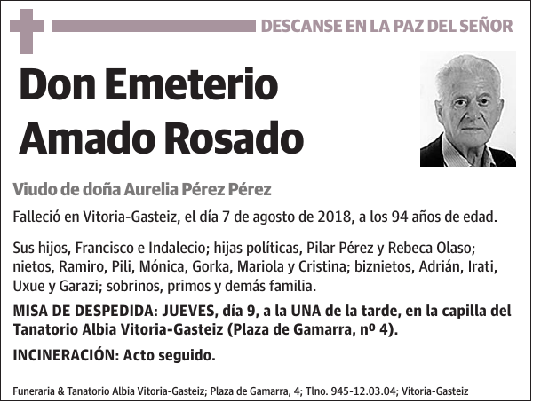 Emeterio Amado Rosado