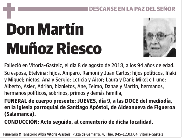 Martín Muñoz Riesco