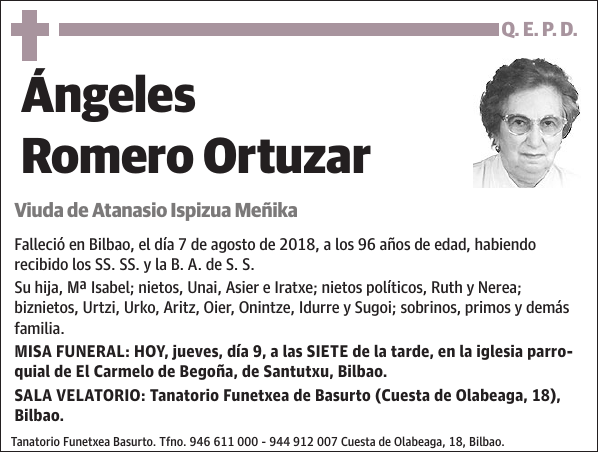 Ángeles Romero Ortuzar