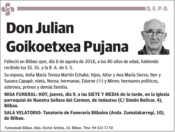 Julian Goikoetxea Pujana