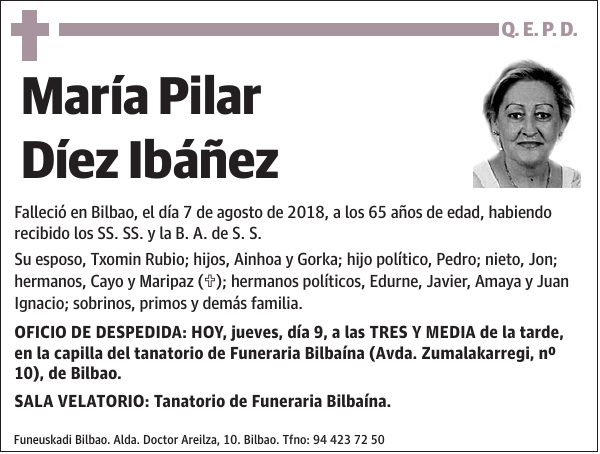 María Pilar Díez Ibáñez