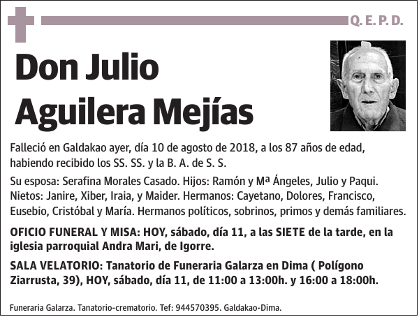 Julio Aguilera Mejías