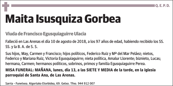 Maita Isusquiza Gorbea