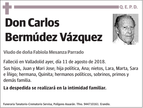 Carlos Bermúdez Vázquez