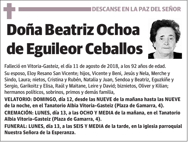 Beatriz Ochoa de Eguileor Ceballos