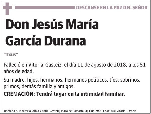 Jesús María García Durana