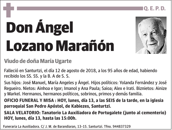 Ángel Lozano Marañón