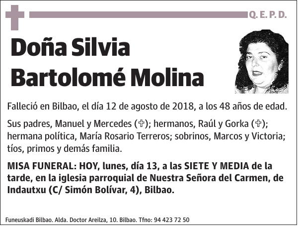 Silvia Bartolomé Molina