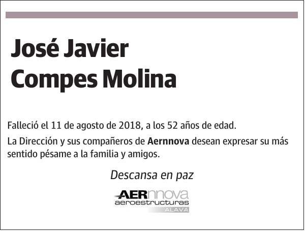 José Javier Compes Molina