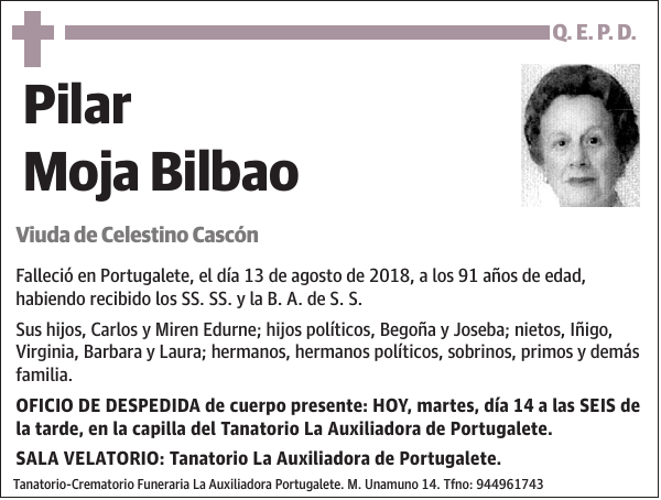 Pilar Moja Bilbao