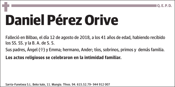 Daniel Pérez Orive