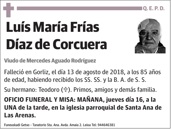 Luís María Frías Díaz de Corcuera