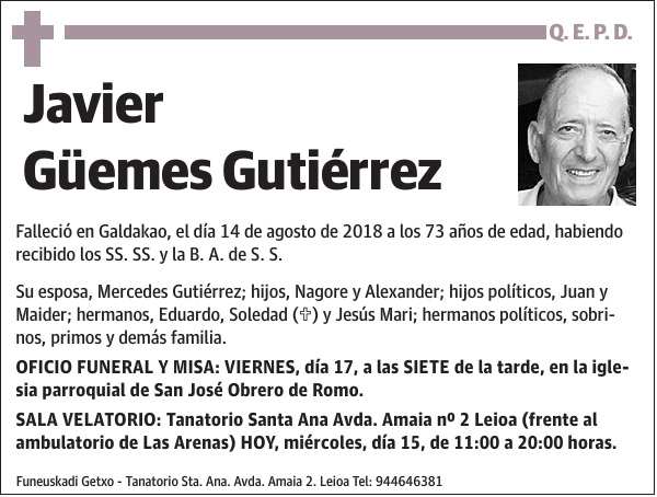 Javier Güemes Gutiérrez