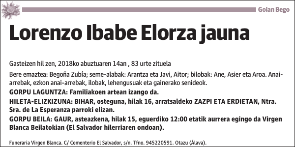 Lorenzo Ibabe Elorza