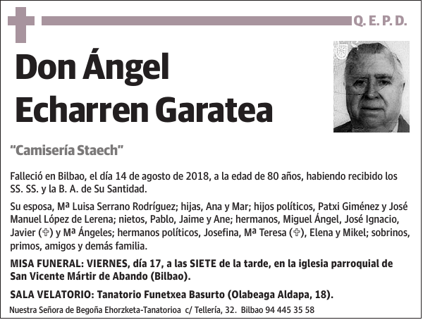 Ángel Echarren Garatea