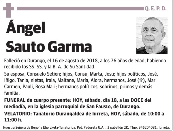 Ángel Sauto Garma