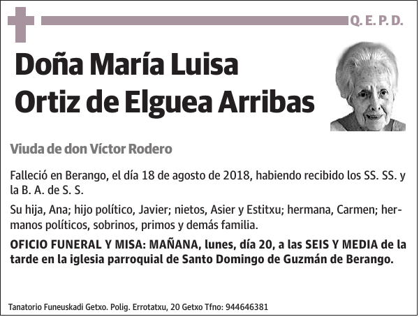 María Luisa Ortiz de Elguea Arribas