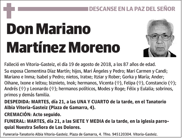 Mariano Martínez Moreno