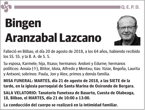 Bingen Aranzabal Lazcano