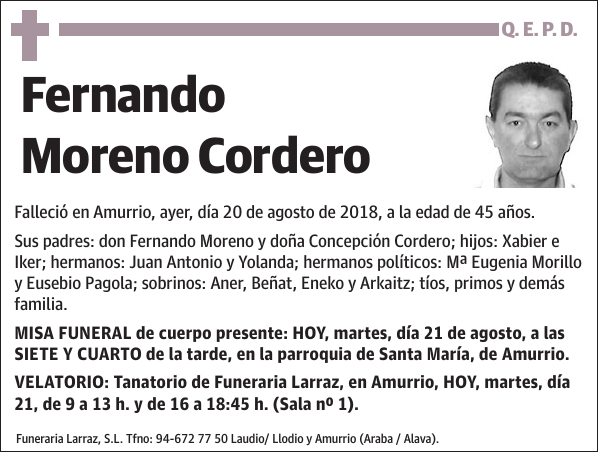 Fernando Moreno Cordero