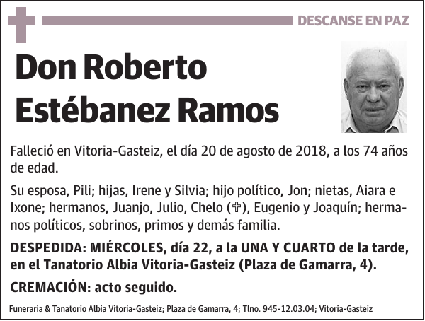 Roberto Estébanez Ramos