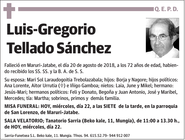 Luis-Gregorio Tellado Sánchez