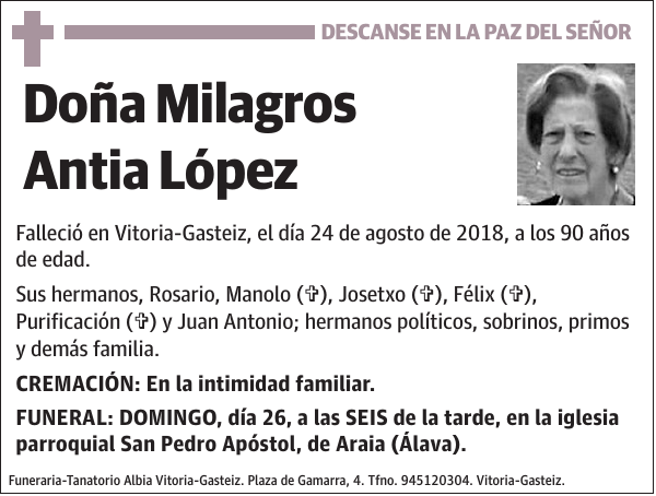 Milagros Antia López