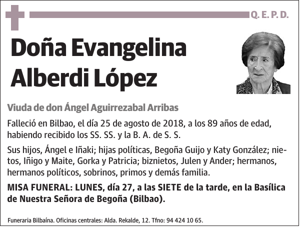 Evangelina Alberdi López