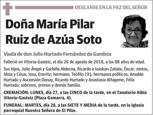 María Pilar Ruiz de Azúa Soto