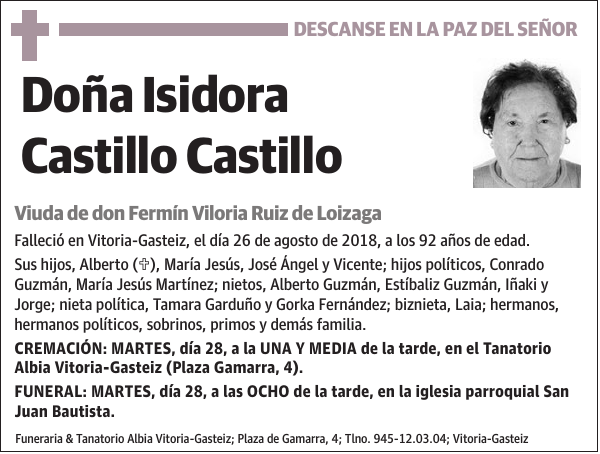 Isidora Castillo Castillo