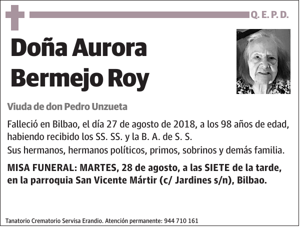 Aurora Bermejo Roy