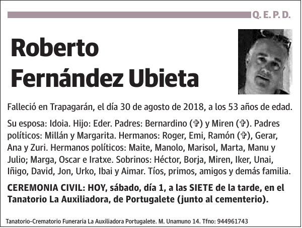 Roberto Fernández Ubieta