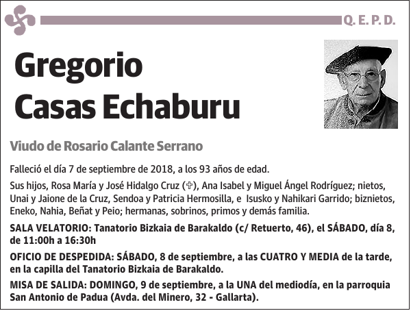 Gregorio Casas Echaburu