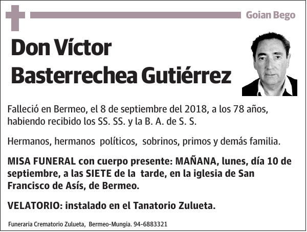 Víctor Basterrechea Gutiérrez