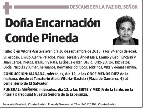 Encarnación Conde Pineda