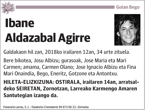 Ibane Aldazabal Agirre