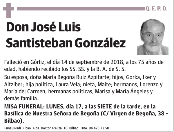 José Luis Santisteban González