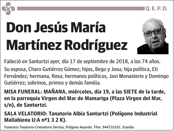 Jesús María Martínez Rodríguez