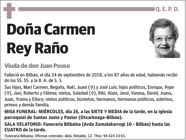 Carmen Rey Raño