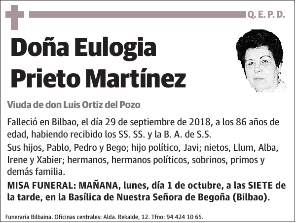 Eulogia Prieto Martínez