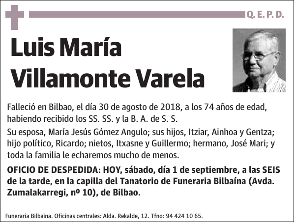 Luis María Villamonte Varela