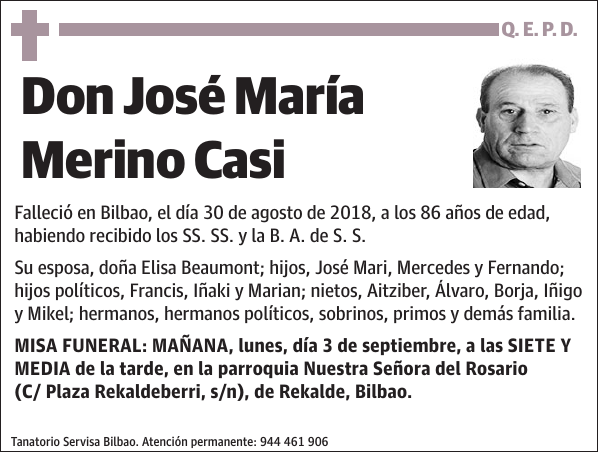 José María Merino Casi