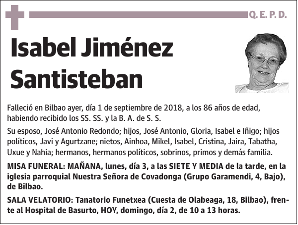 Isabel Jiménez Santisteban