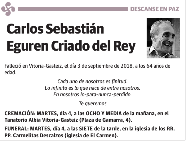 Carlos Sebastián Eguren Criado del Rey