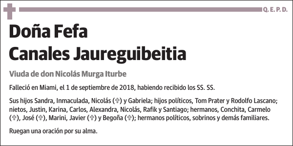 Fefa Canales Jaureguibeitia